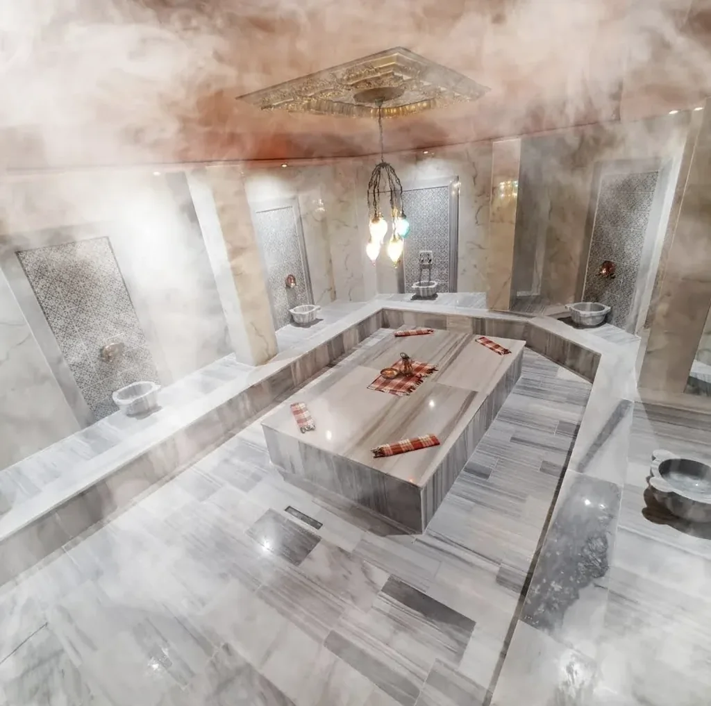 Traditionelles Marmor-Hamam